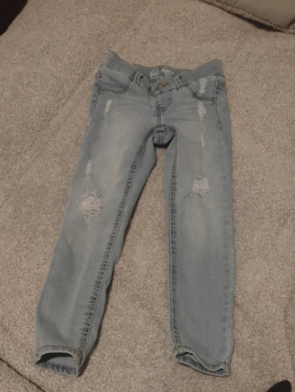 wonder nation Light Blue Skinny Distressed Jeans